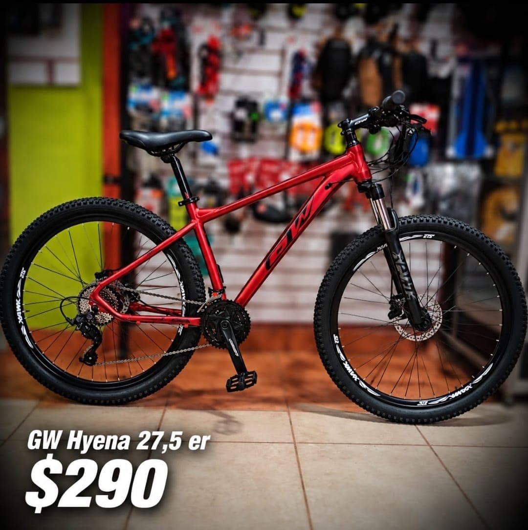 Bicicleta 27.5 GW Hyena Rojo