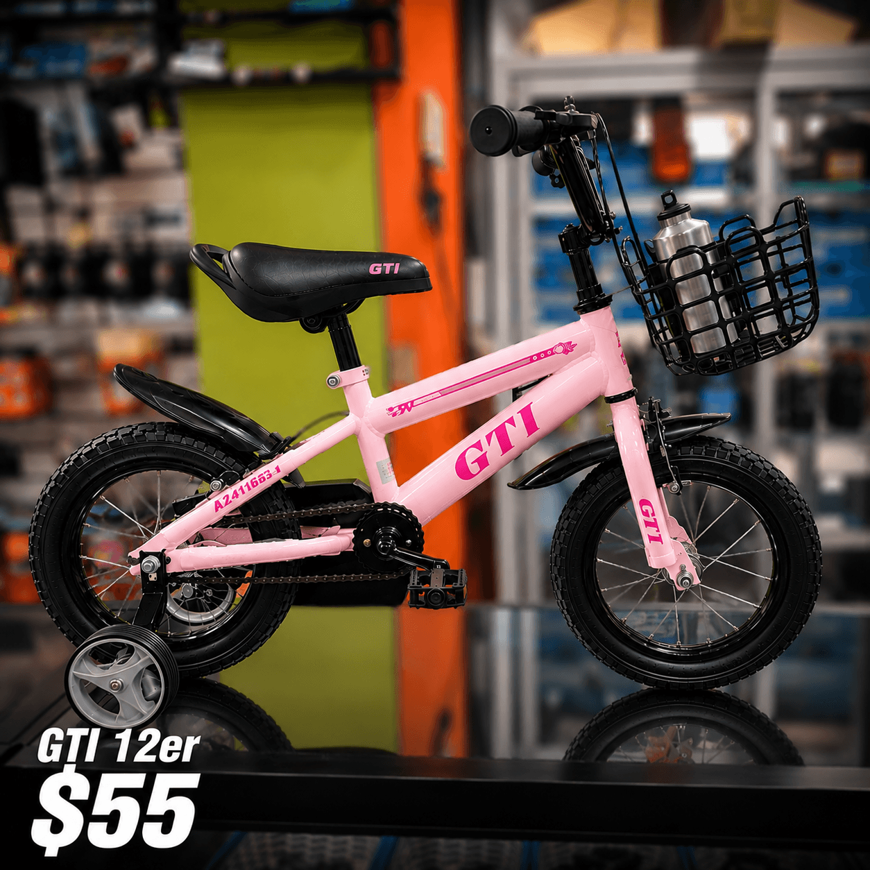 Bicicleta 12 Specila Rosado