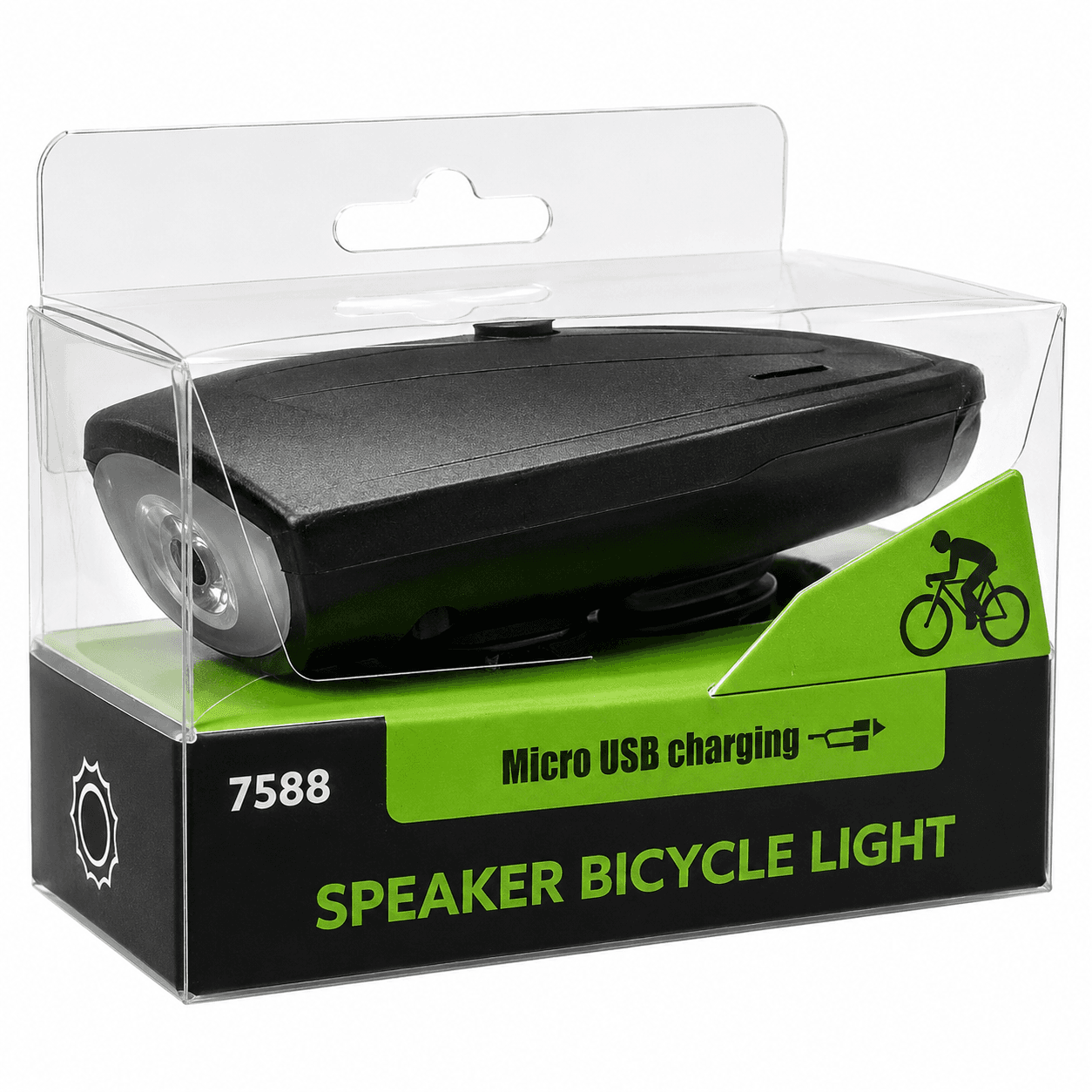 Luz y Pito delantera SPEAKER 200 LM
